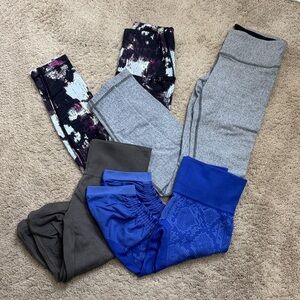 Lululemon Lot of Size 6 Leggings 4 Pairs!!